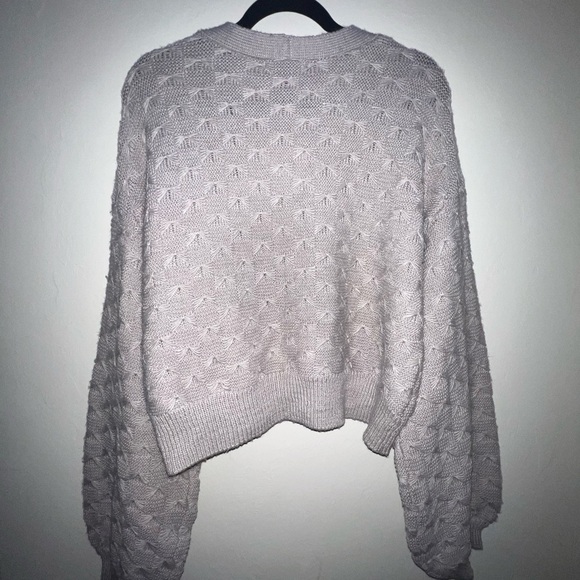 Chunky Sweater Cardigan Forever 21 Large - Picture 4 of 5